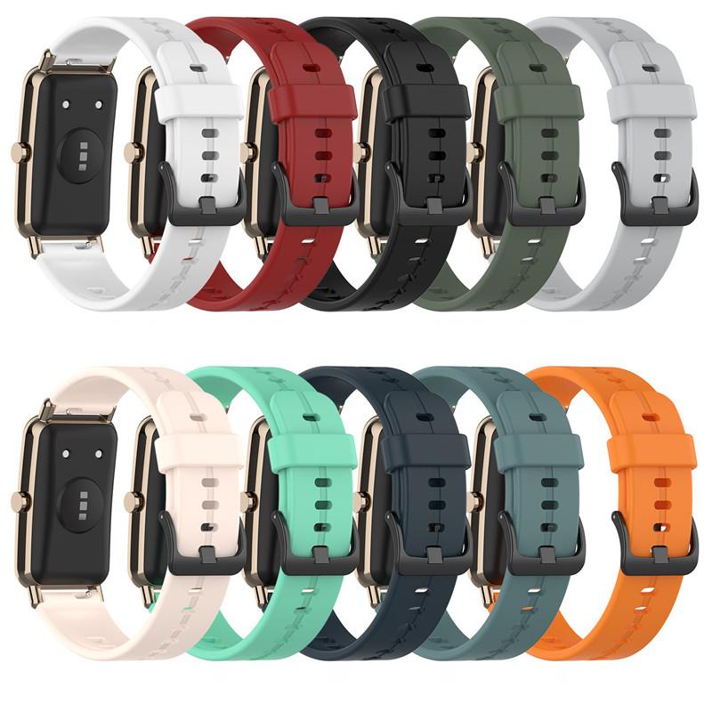 Timex Watches Smartwatch - 16ミリメートルhuawei社バンドB6/B3スマート腕時計シリコンブレスレットリストバンド交換huawei社フィットミニ/タイメックス2T35400