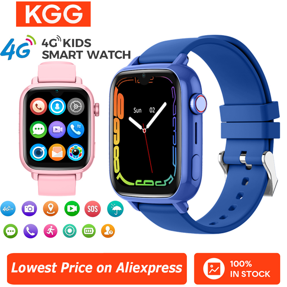 Smartwatch Watches For Kids With Gps - 4G スマートウォッチキッズフォンウォッチアプリダウンロード 1G + 8G GPS
