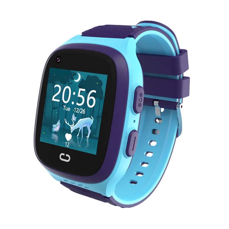 Smartwatch Watches For Kids - 4Gキッズスマートウォッチ SOS防水 WiFi GPSビデオ通話カメラ付き子供用ベビー電話ゲームスマートウォッチアプリSetracker時計ギフトLT31