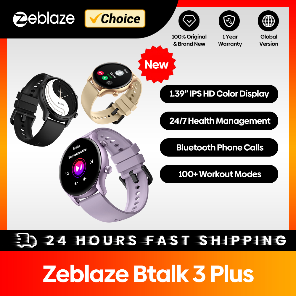 Watches Ladies Smartwatch - 新しい Zeblaze Btalk 3 Plus 音声通話スマートウォッチ