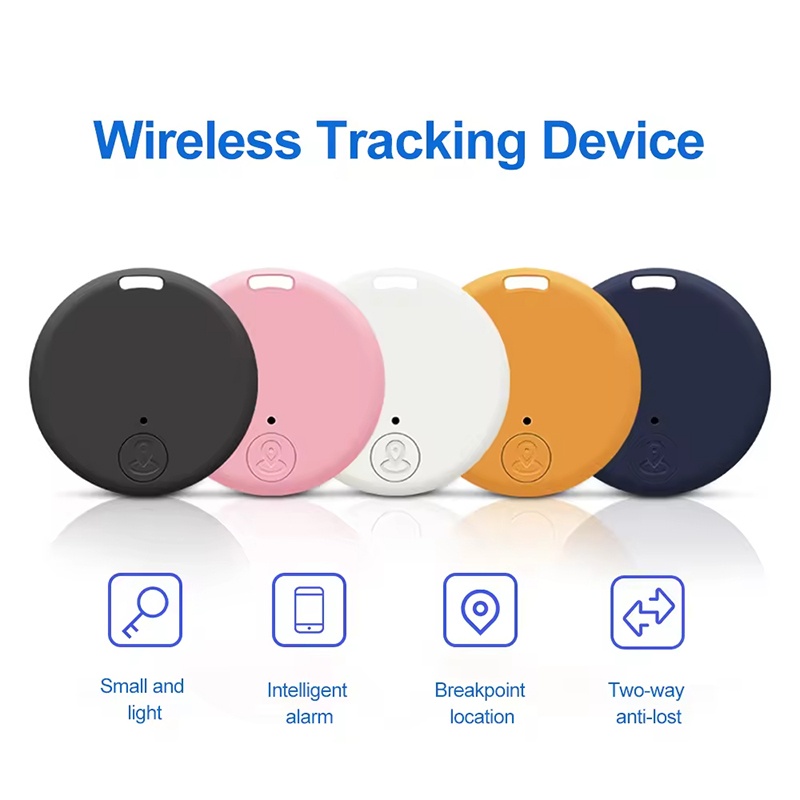 Smartwatch Watches For Kids - 小型犬用GPS Bluetoothトラッカー、紛失防止デバイス。丸型で、ペット、子供、バッグ、財布などに取り付け可能。スマートフォンアプリで追跡できる、持ち運びやすいスマートファインダー。