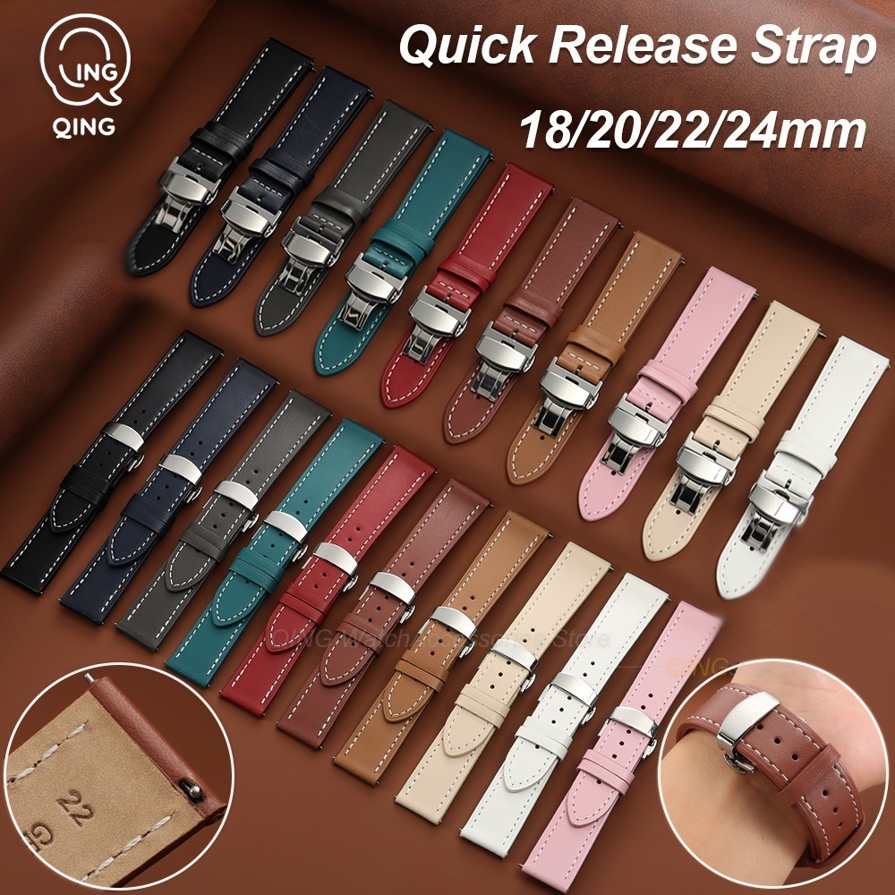 Smartwatch Vintage Watches For Women - 18mm、20mm、22mm、24mmのヴィンテージレザー製腕時計バンド、ベルト、リストバンド。オメガ、セイコー、スマートウォッチに対応。男女兼用。