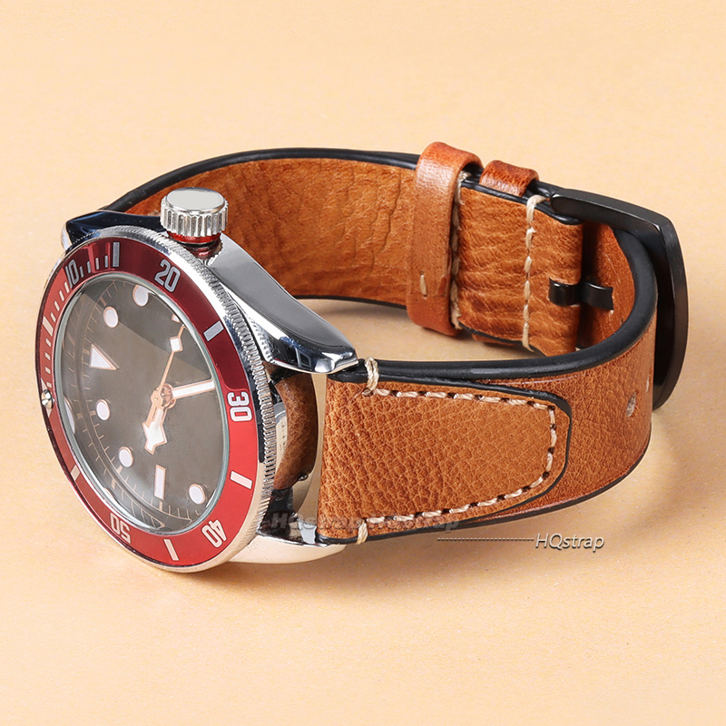 ユニバーサルレトロ時計バンドロレックス革時計ストラップセイコ - Watches Rolex Smartwatch のレビューと価格