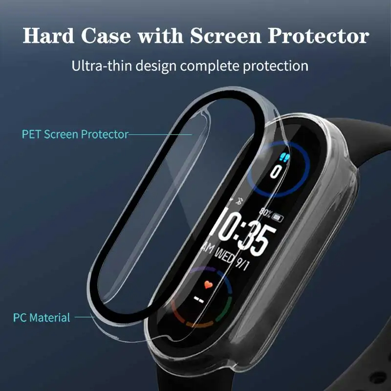 Xiaomi Mi Band 10/9/8用 強化ガラス+P - Smartwatch Watches For Girls のレビューと価格