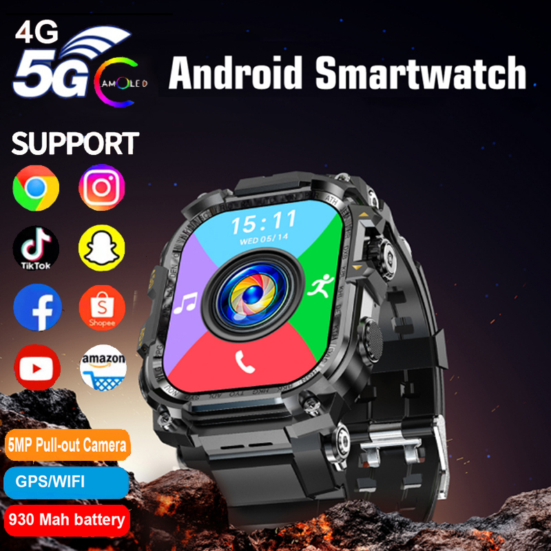 4G Android スマートウォッチ 男女兼用 GPS 3 - Smartwatch Watches For Women With Gps のレビューと価格