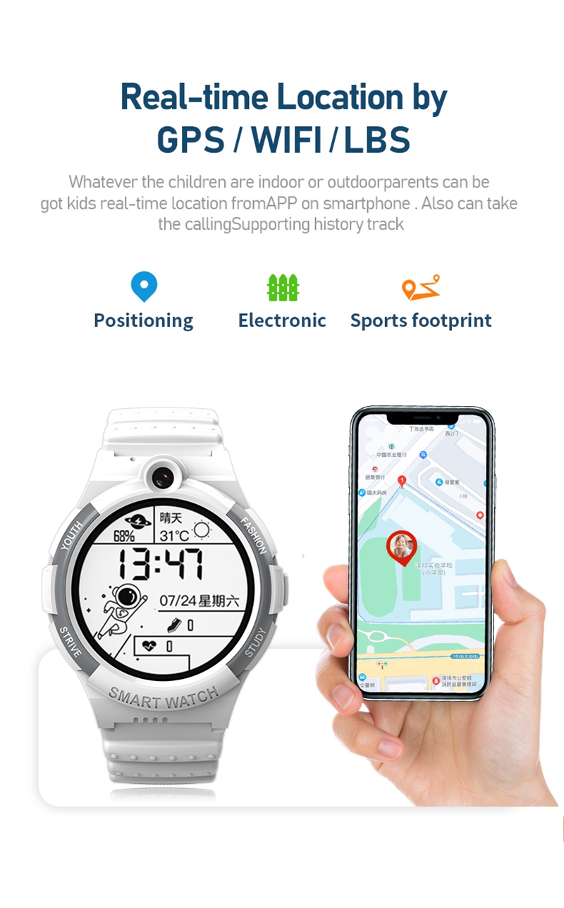素晴らしい-子供のための防水スマートウォッチ,GPS位置情報 - Smartwatch Watches For Kids With Gps のレビューと価格