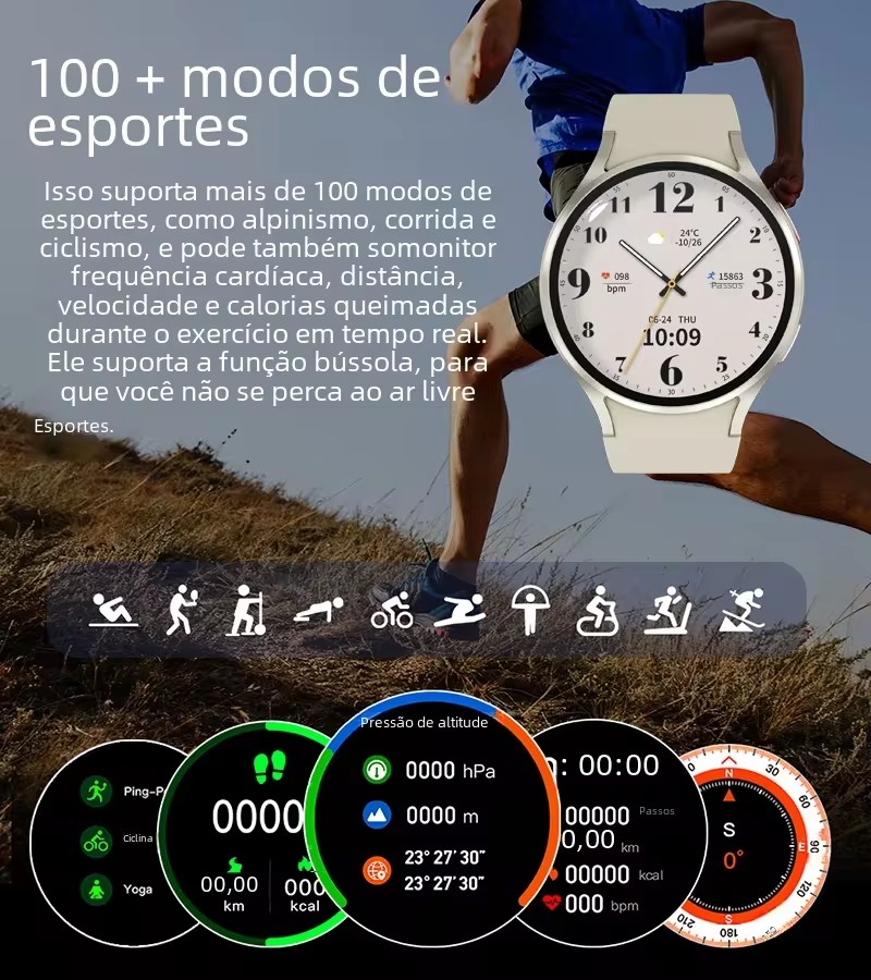 新型ウォッチ6 GPSトラッキングスマートウォッチ メンズ  - Smartwatch Watches For Women With Gps のレビューと価格