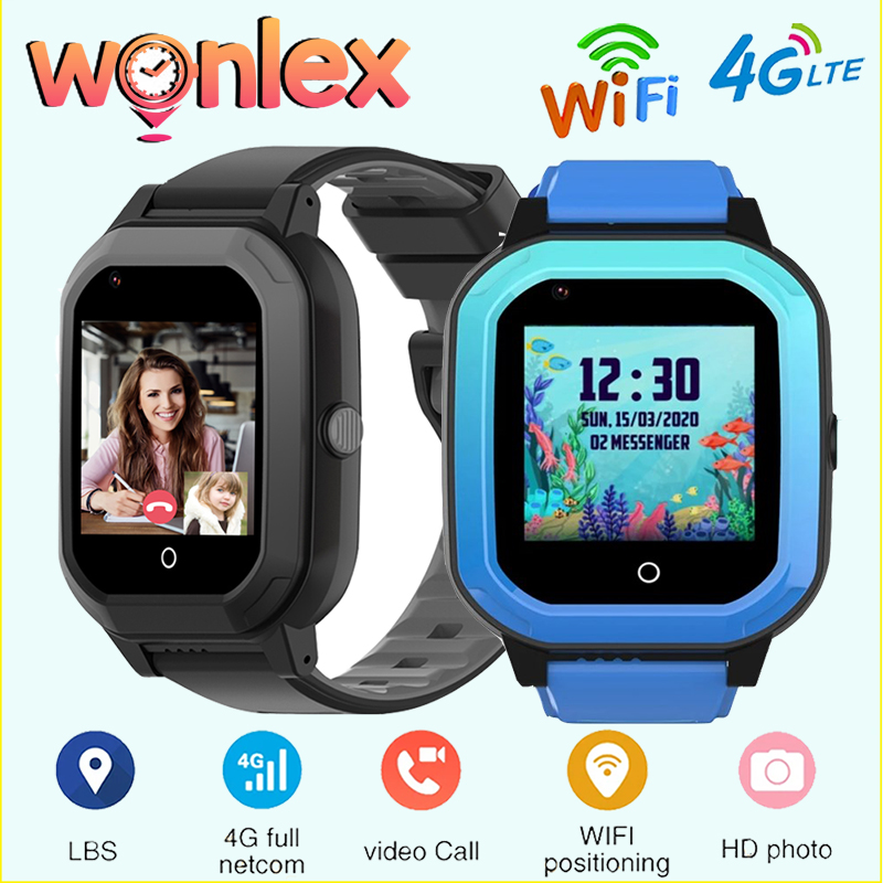 Wonlex 4 グラムスマートウォッチキッズビデオ通話キッ - Smartwatch Watches For Kids With Gps のレビューと価格
