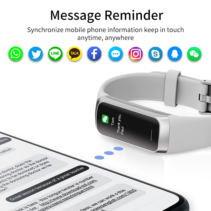 FOXBOX-男性と女性のためのコネクテッドウォッチ,防水, - Watches Ladies Smartwatch のレビューと価格