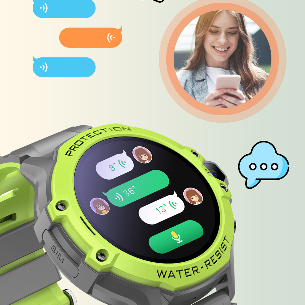 VALDUS VK55 キッズウォッチ SOSコール GPS - Smartwatch Watches For Kids With Gps のレビューと価格