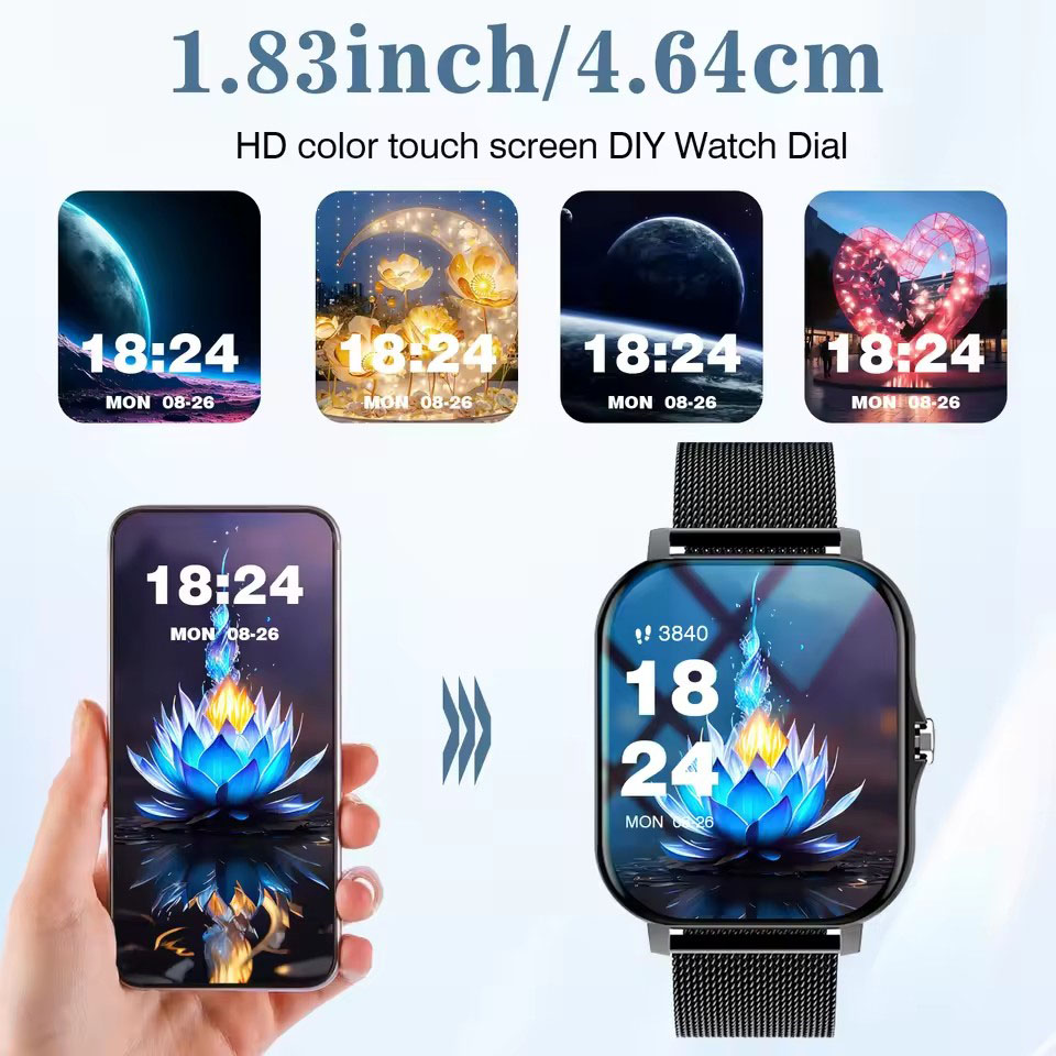 2026年新型Bluetooth通話スマートウォッチ、情報通 - Smartwatch Watches For Girls のレビューと価格