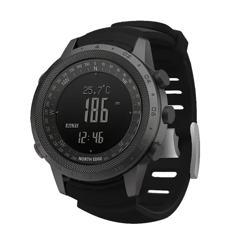 メンズデジタル腕時計 NORTH EDGE DESERT ア - Altimeter Compass Watch のレビューと価格