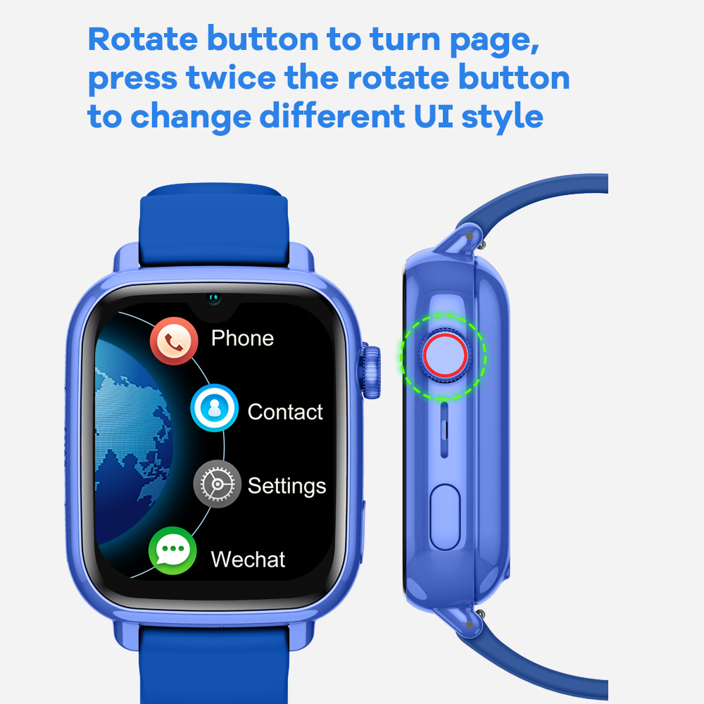 子供向けのコネクテッドウォッチ,ビデオ通話,カメラ,GPS, - Smartwatch Watches For Kids With Gps のレビューと価格