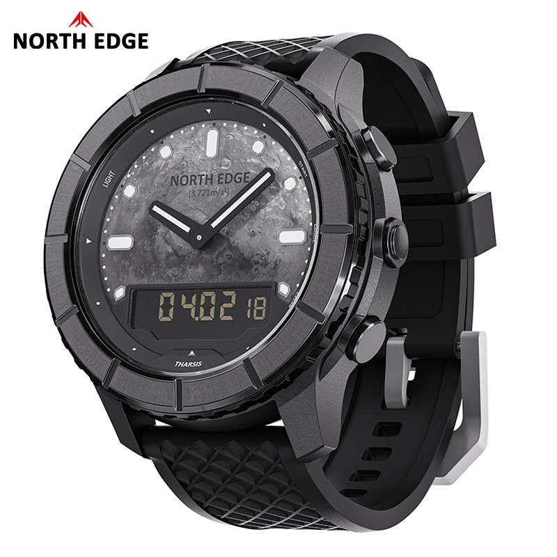 NORTH EDGE 2026 THARSIS メンズ カー - Altimeter Compass Watch のレビューと価格