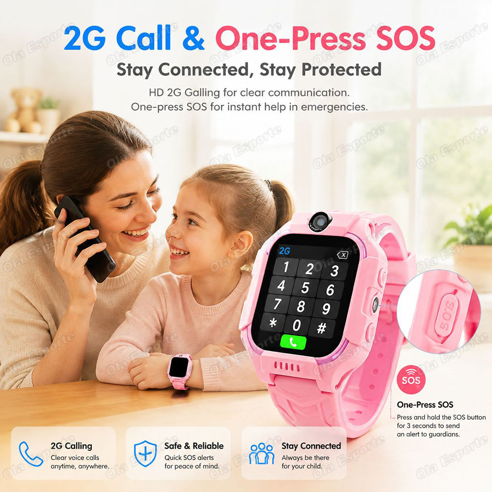 2027年最新モデル 2G/5G対応キッズスマートウォッチ  - Smartwatch Watches For Kids With Gps のレビューと価格