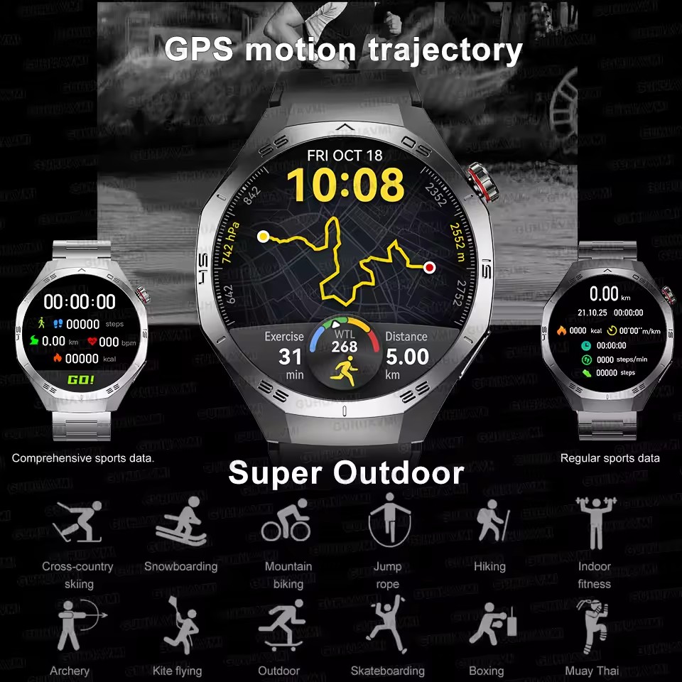 オリジナル GS5 プロ GPS スポーツ IP68 防水ス - Smartwatch Watches For Women With Gps のレビューと価格