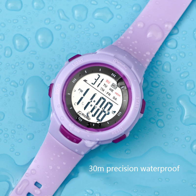 UTHAI キッズ腕時計スポーツファッション発光防水目覚まし - Smartwatch Digital Watches For Kid Girl のレビューと価格